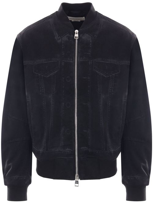 Bomber in denim ALEXANDER MCQUEEN | 787438QTABK1000